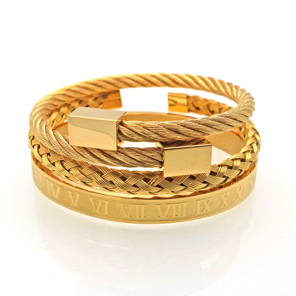 Imperial Bands (18K Gold Plated Bracelet)