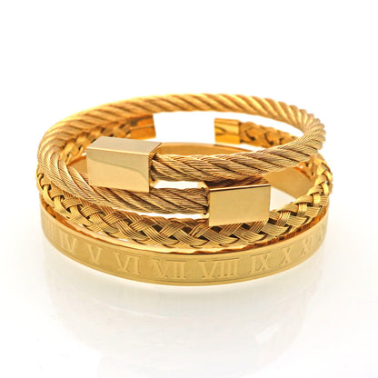 Imperial Bands (18K Gold Plated Bracelet)