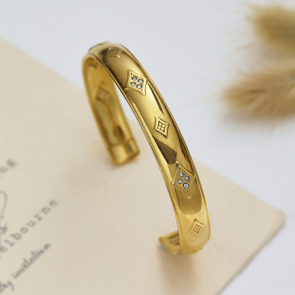 Imperial Cuffs (18K Gold Plated Bracelet)