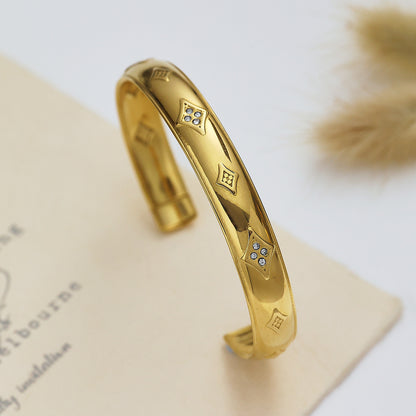 Imperial Cuffs (18K Gold Plated Bracelet)