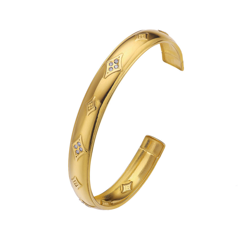 Imperial Cuffs (18K Gold Plated Bracelet)