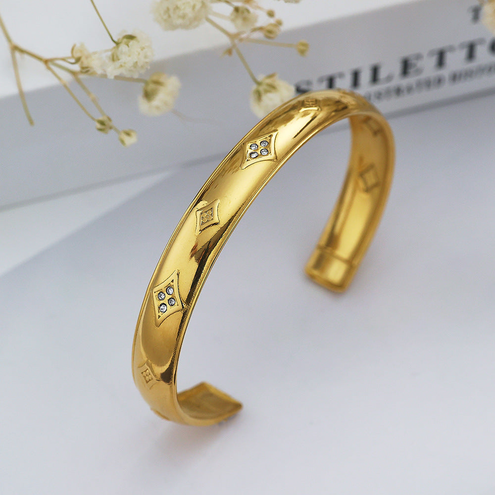 Imperial Cuffs (18K Gold Plated Bracelet)
